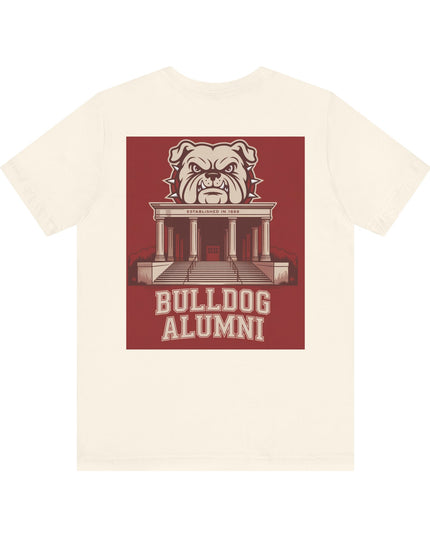 "Bulldog Alumni" Unisex Jersey Short Sleeve Tee