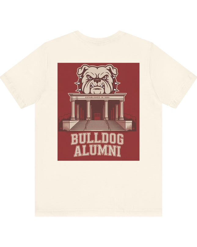 "Bulldog Alumni" Unisex Jersey Short Sleeve Tee