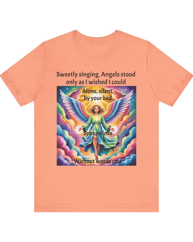 "Sweetly Singing, Angels Stood" Women's Soft Jersey Tee