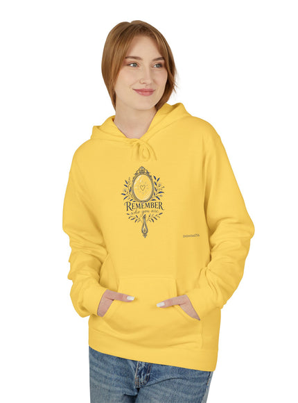 "Remember Who You Are" Unisex Midweight Softstyle Fleece Hoodie