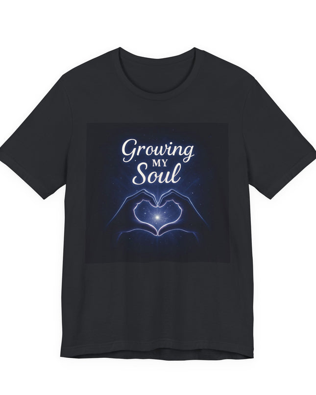 "Growing my soul, blue celestial" Unisex Jersey Short Sleeve Tee