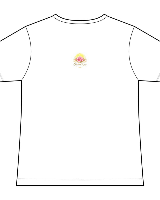 "Rose Fairy" Women's Relaxed Jersey Short Sleeve V-Neck Tee