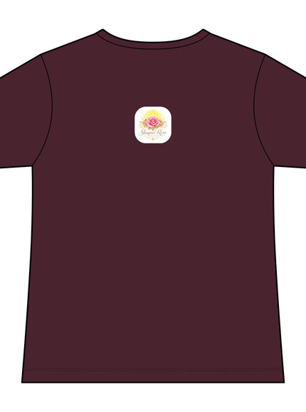 "Rose Fairy" Women's Relaxed Jersey Short Sleeve V-Neck Tee