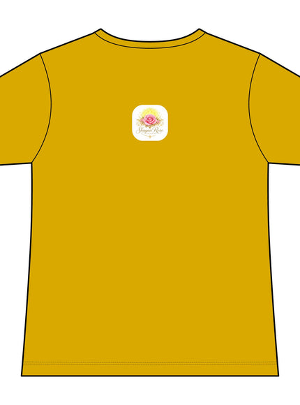 "Rose Fairy" Women's Relaxed Jersey Short Sleeve V-Neck Tee
