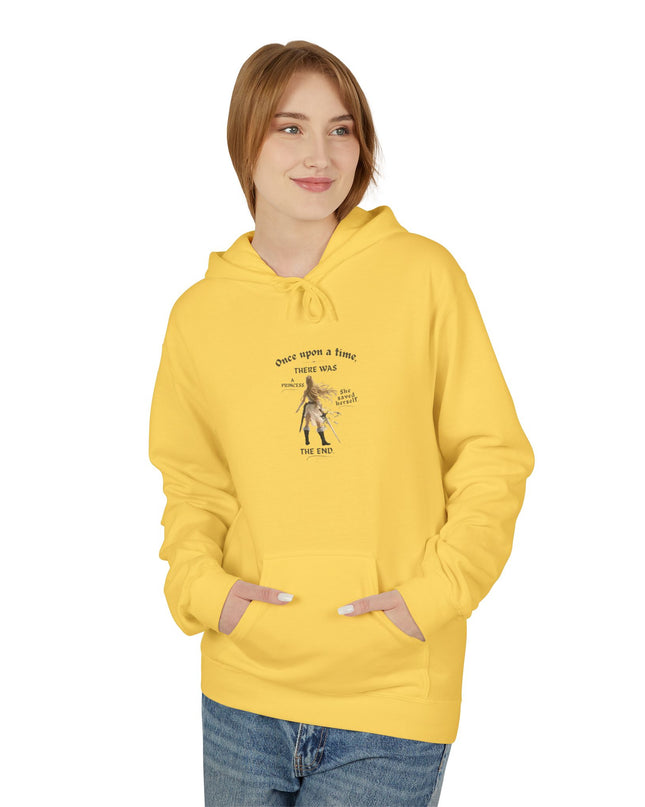 "Once Upon a Time V2" Front and Back Unisex Midweight Softstyle Fleece Hoodie