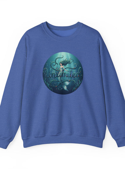 "Unlimited Mermaid" Unisex Adult Sweatshirt