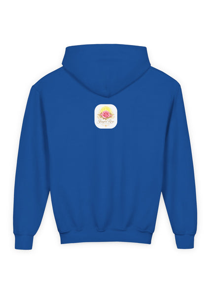 "My Mother Says I am Royalty" Youth Heavy Blend Hooded Sweatshirt