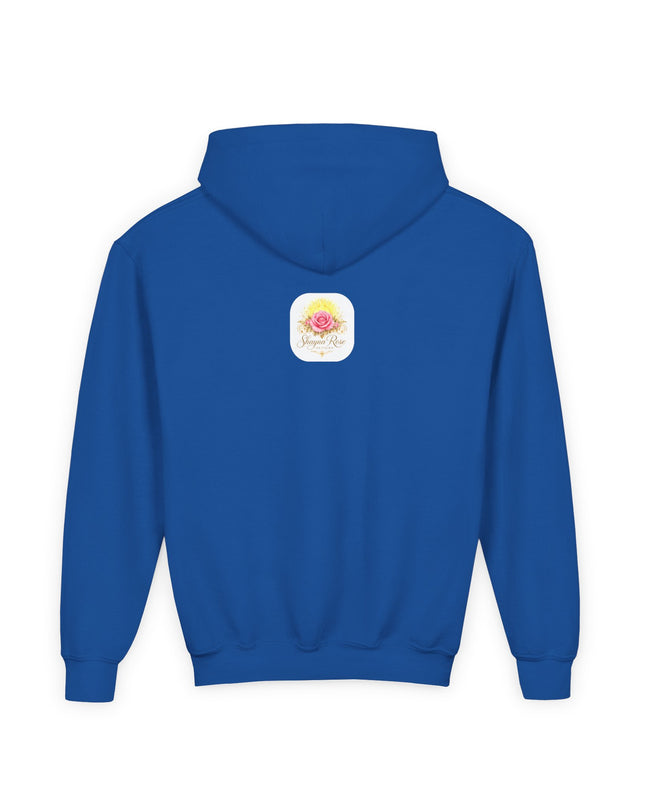 "My Mother Says I am Royalty" Youth Heavy Blend Hooded Sweatshirt