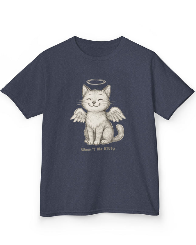 "Wasn't Me Kitty" Kids Heavy Cotton Tee
