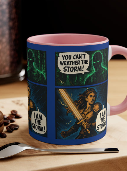 "I Am the Storm" Accent Mug