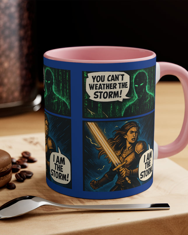 "I Am the Storm" Accent Mug