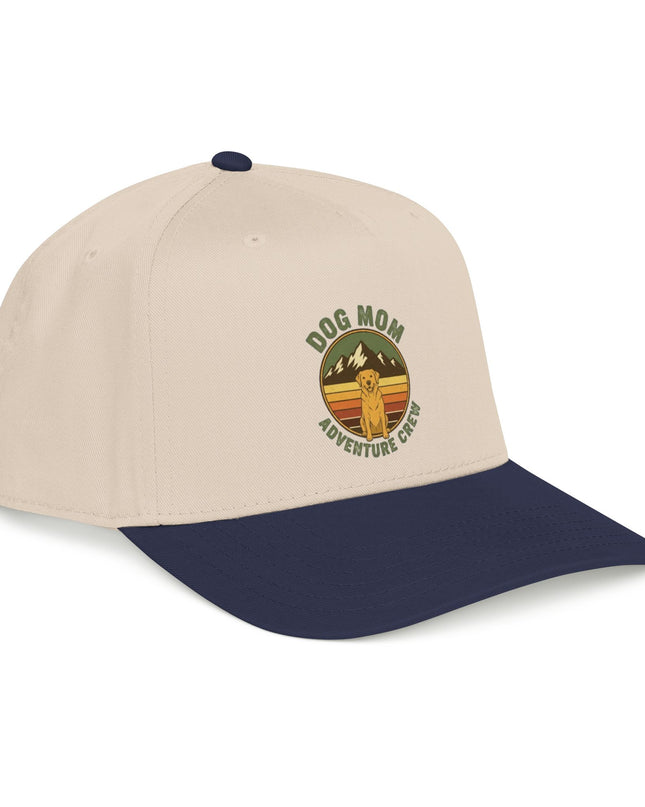 "Dog Mom" Mid Profile Baseball Cap