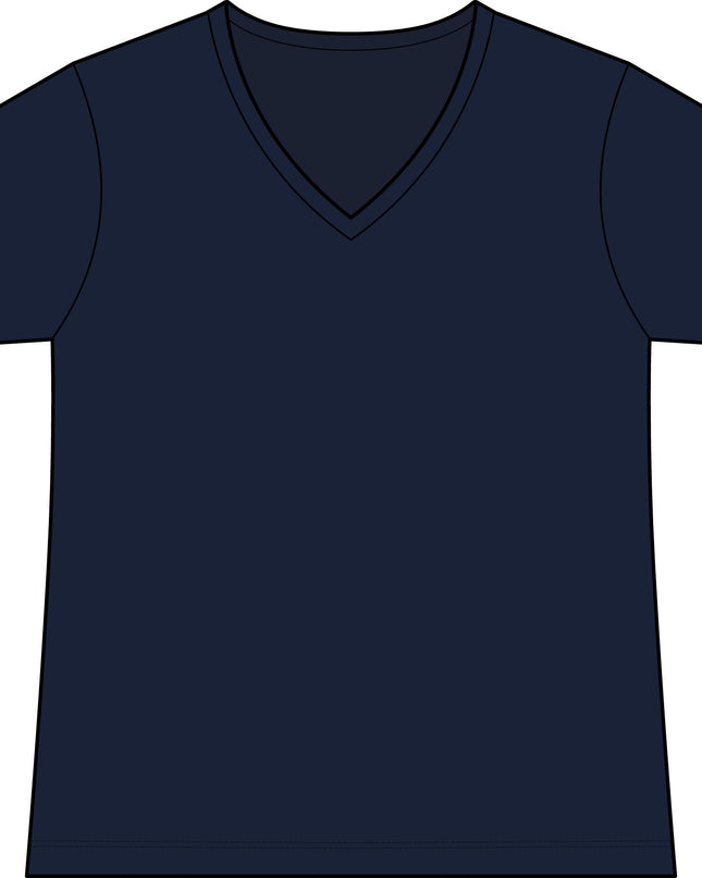 "Rooted in my Centerpoint" Women's Fine Jersey V-Neck Tee