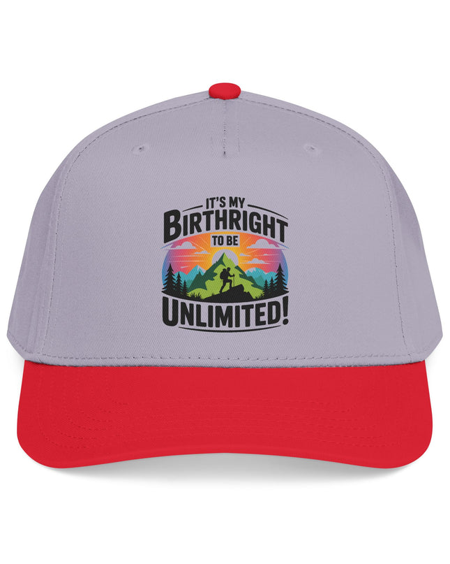 "It's my Birthright to be Unlimited" Mid Profile Baseball Cap