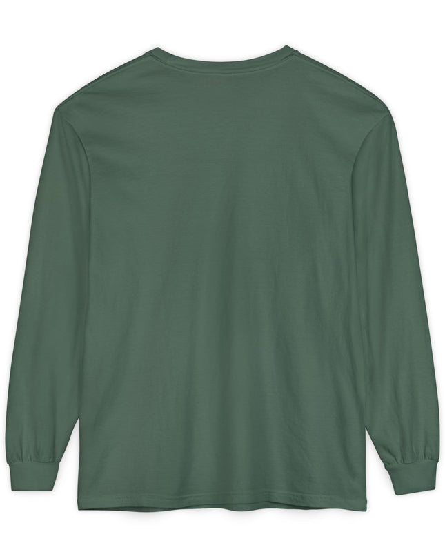 "Be the Rainbow in Someone's Cloud" Unisex Garment-dyed Long Sleeve T-Shirt