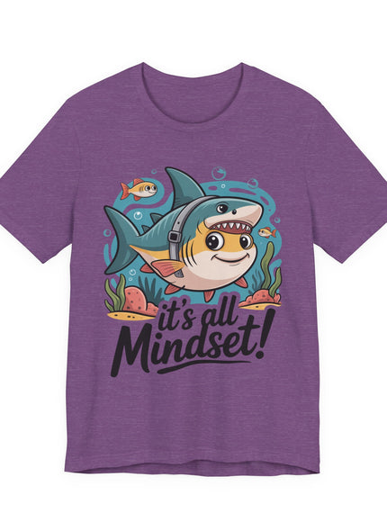 "It's all Mindset" Unisex Jersey Short Sleeve Tee