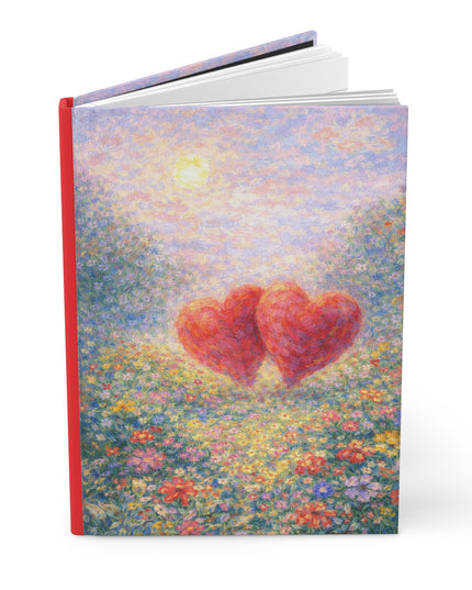 "Valentine's Day - Monet Style" Hardcover Journal Matte
