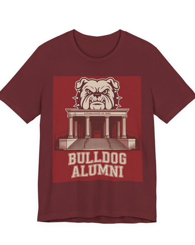 "Bulldog Alumni" Unisex Jersey Short Sleeve Tee