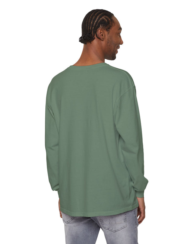 "Mount Tamalpais, the Sleeping Lady" Unisex Garment-dyed Long Sleeve T-Shirt