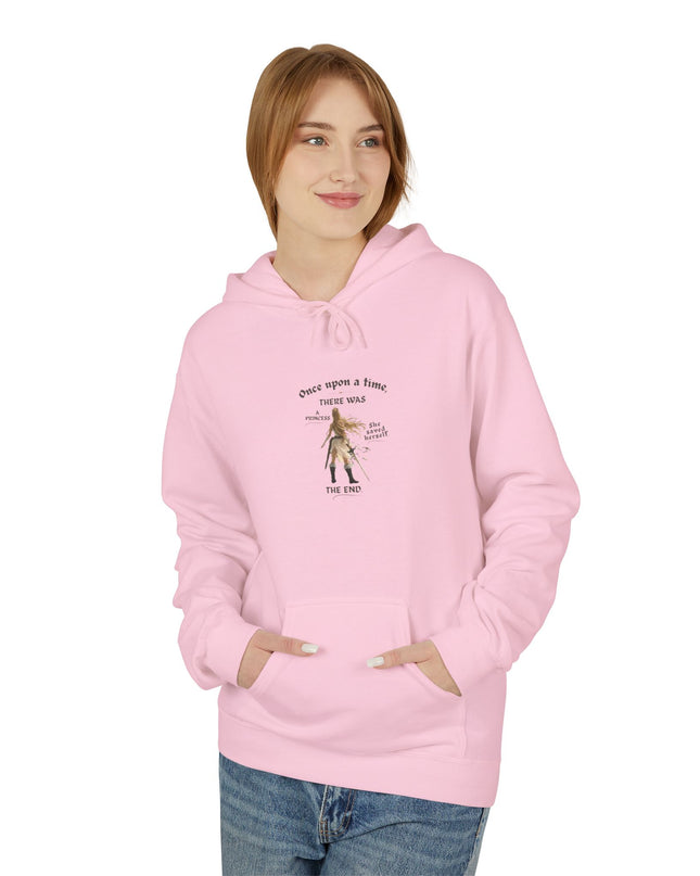 "Once Upon a Time V2" Front and Back Unisex Midweight Softstyle Fleece Hoodie