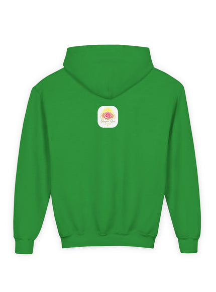 "My Father Says I am Royalty" Youth Heavy Blend Hooded Sweatshirt