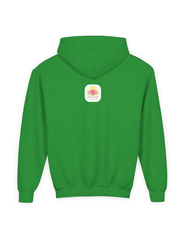 "My Father Says I am Royalty" Youth Heavy Blend Hooded Sweatshirt