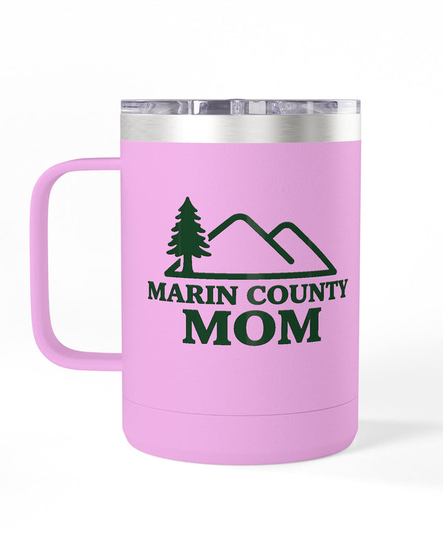 "Marin Country Mom" Coffee Mug Tumbler, 15oz