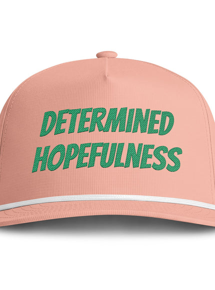 "Determined Hopefulness" Sunwashed Rope Cap