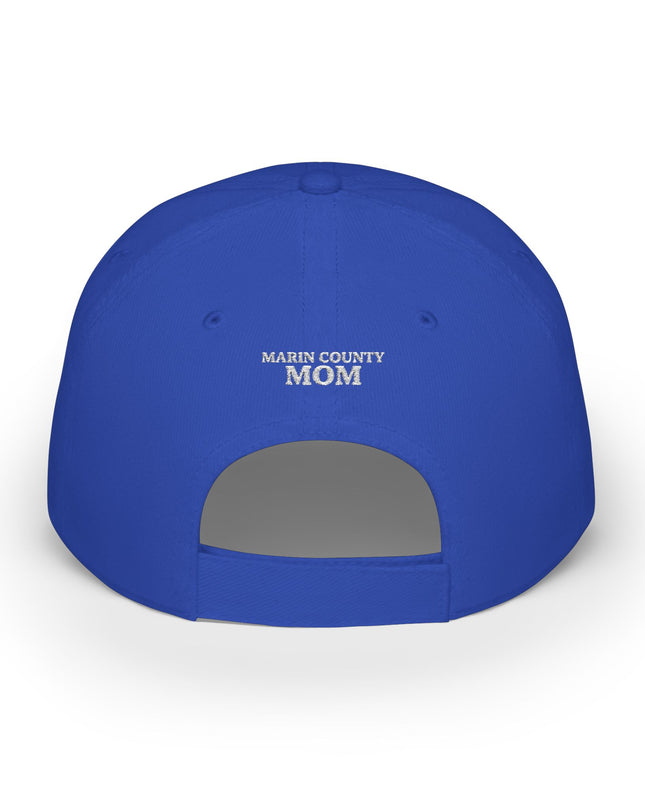 "Marin County Mom" Embroidered Low Profile Baseball Cap