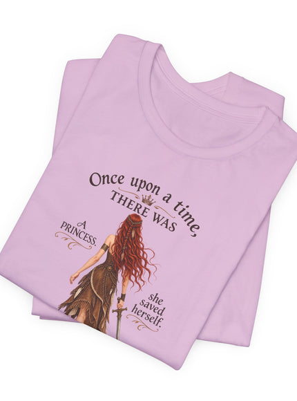 "She Saved Herself V5" Unisex Jersey Short Sleeve Tee