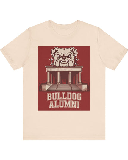 "Bulldog Alumni" Unisex Jersey Short Sleeve Tee