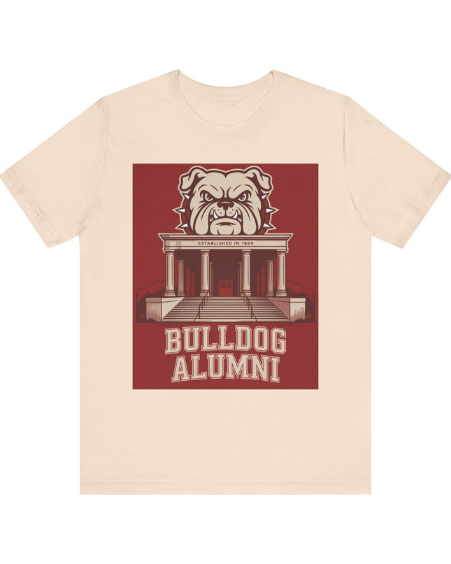 "Bulldog Alumni" Unisex Jersey Short Sleeve Tee