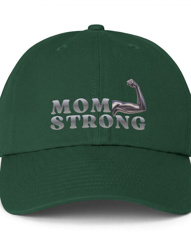 "Mom Strong" Clean Up Cap