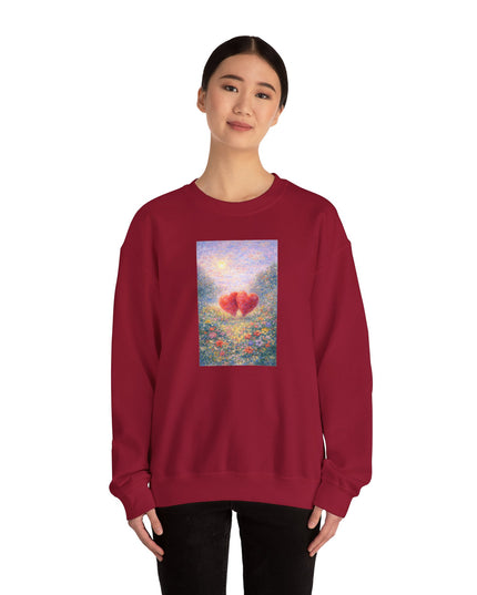 "Valentine's Day - Monet Style" Unisex Adult Sweatshirt