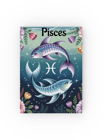 "Pisces" Hardcover Journal