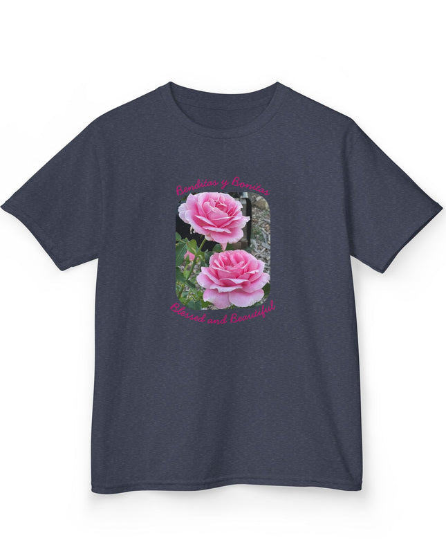 "Blessed and Beautiful" Kids Heavy Cotton Tee