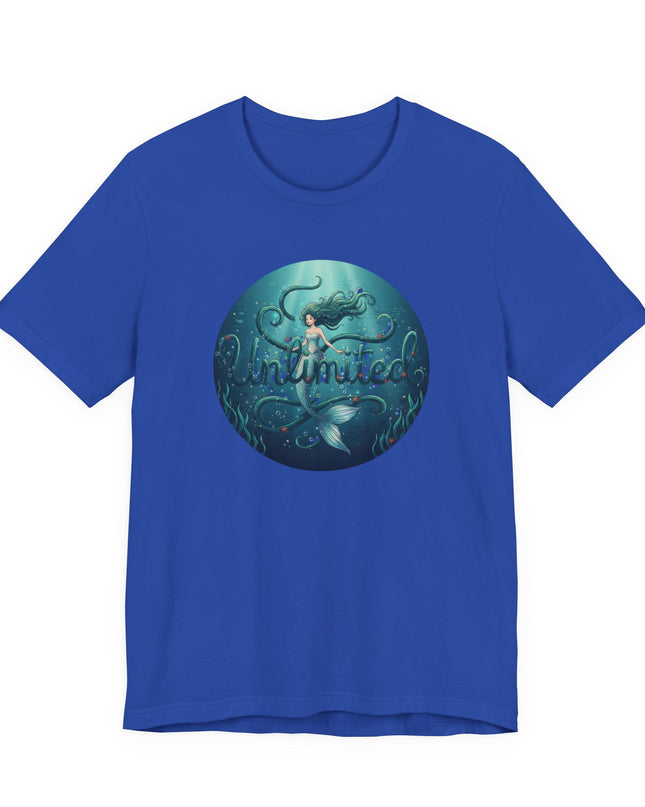 "Unlimited Mermaid" Unisex Jersey Short Sleeve Tee