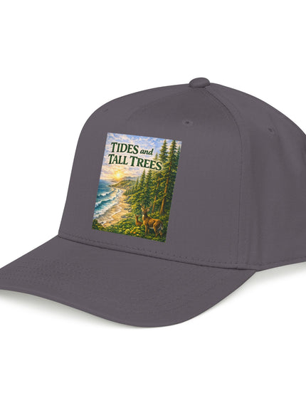 "Tides and Tall Trees" Mid Profile Baseball Cap