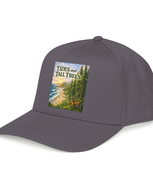 "Tides and Tall Trees" Mid Profile Baseball Cap