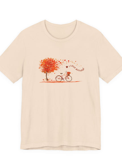 "I Love Autumn" Unisex Jersey Short Sleeve Tee