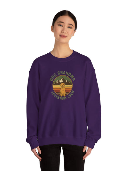 "Dog Grandma Adventure Crew" Unisex Sweatshirt