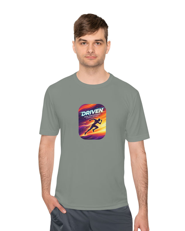 "Driven" Unisex Moisture Wicking Tee
