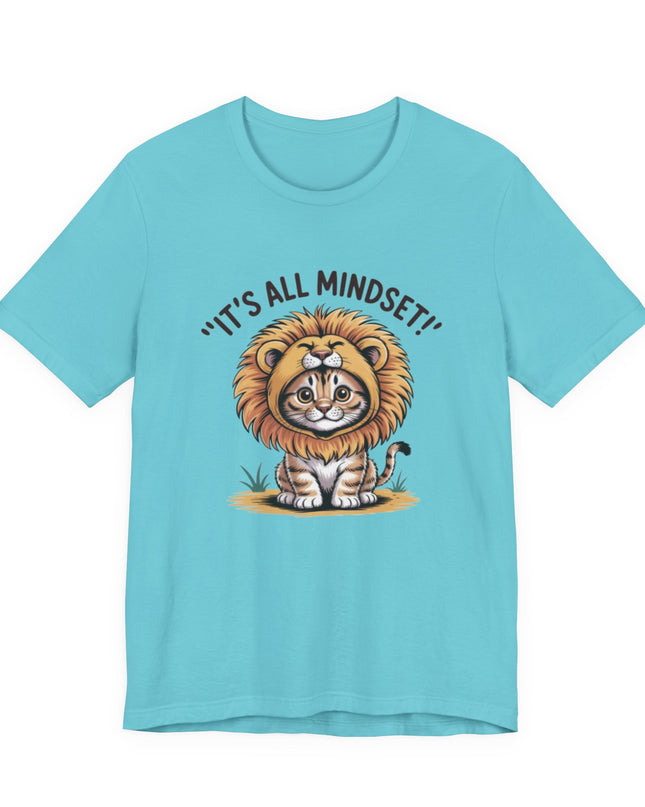 "Mindset Lion" Unisex Jersey Short Sleeve Tee
