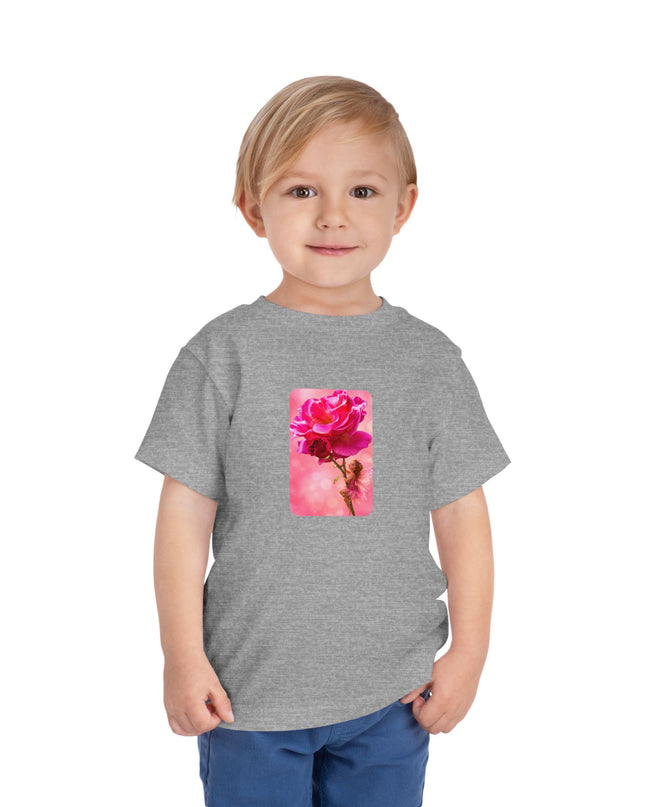 "Fairy Rose" Toddler Short Sleeve Tee