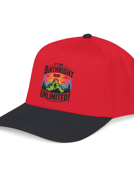 "It's my Birthright to be Unlimited" Mid Profile Baseball Cap