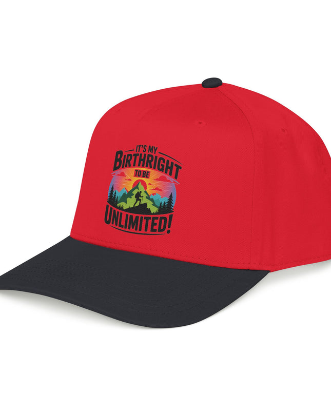 "It's my Birthright to be Unlimited" Mid Profile Baseball Cap