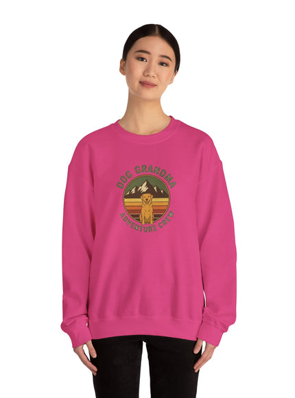 "Dog Grandma Adventure Crew" Unisex Sweatshirt