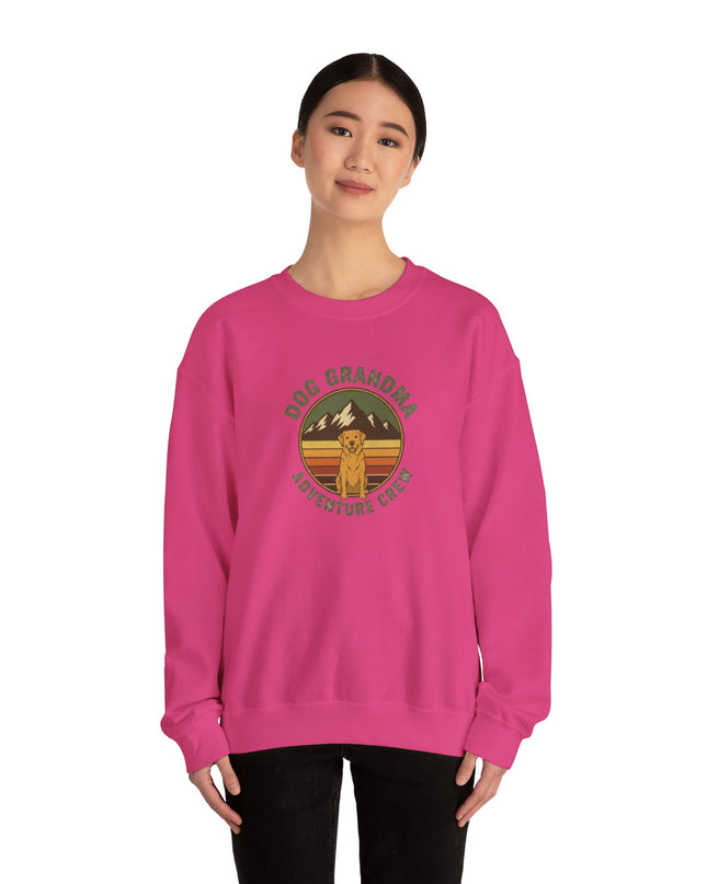 "Dog Grandma Adventure Crew" Unisex Sweatshirt