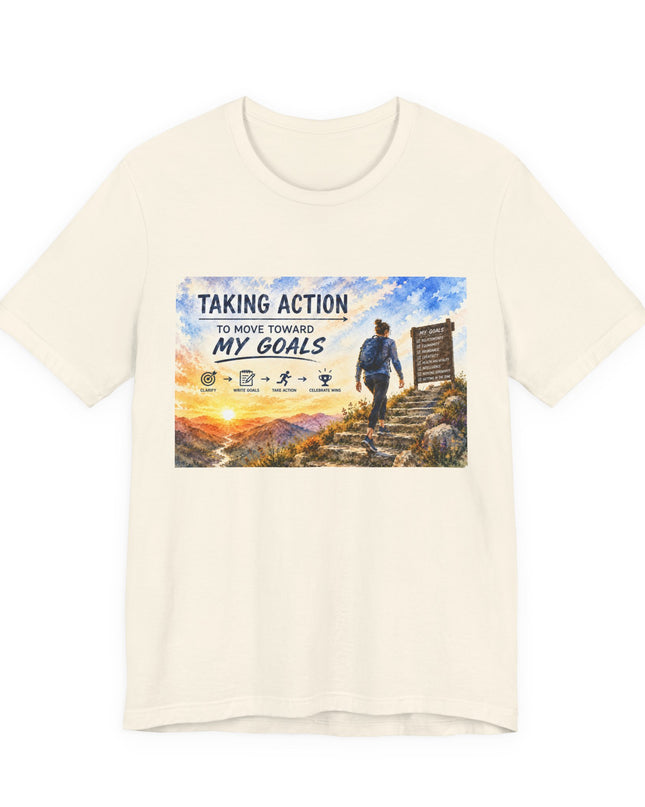 "Taking Action" Unisex Jersey Short Sleeve Tee