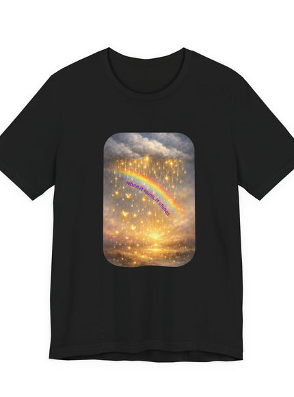 "When It Rains, It Shines" Unisex Jersey Short Sleeve Tee